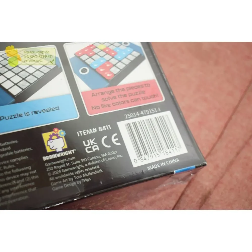 Brainwright: Puzzle Bright Electronic Game (Incomplete)